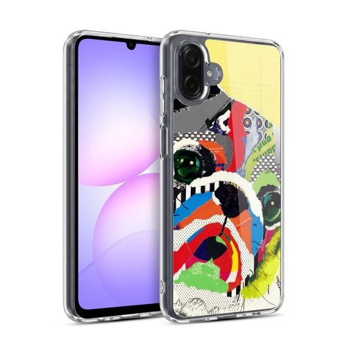 Michel Keck Dogs 4 Pug Soft Gel Case for Samsung Galaxy A07 4G