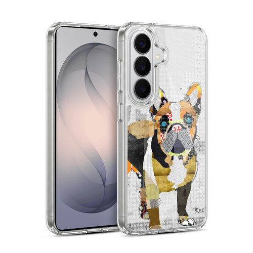 Michel Keck Dogs 4 French Bulldog Soft Gel Case for Samsung Galaxy S26