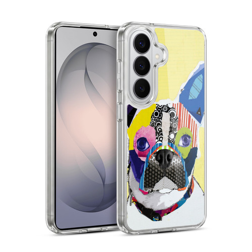 Michel Keck Dogs 4 Boston Terrier Soft Gel Case for Samsung Galaxy S26 Plus