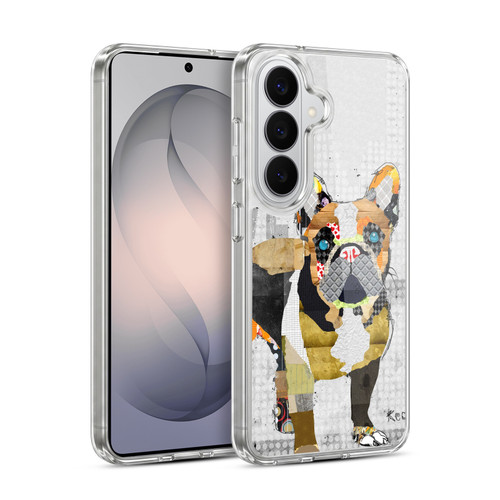 Michel Keck Dogs 4 French Bulldog Soft Gel Case for Samsung Galaxy S26 Plus