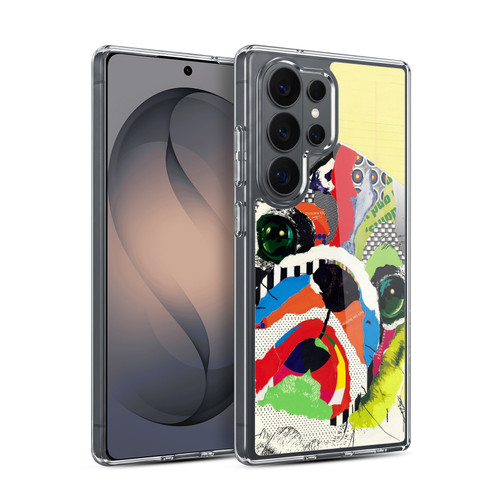 Michel Keck Dogs 4 Pug Soft Gel Case for Samsung Galaxy S26 Ultra