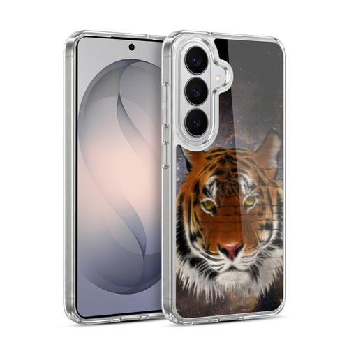 Simone Gatterwe Animals 2 Abstract Tiger Soft Gel Case for Samsung Galaxy S26 Plus