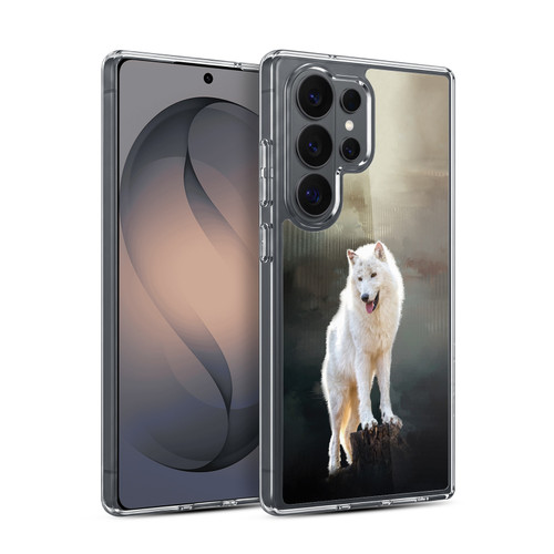Simone Gatterwe Animals 2 Arctic Wolf Soft Gel Case for Samsung Galaxy S26 Ultra