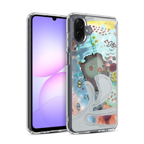Wyanne Cat Abstract Kitty Soft Gel Case for Samsung Galaxy A07 4G