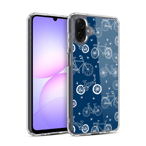 Andrea Lauren Design Assorted Bicycles Soft Gel Case for Samsung Galaxy A07 4G