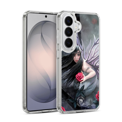 Anne Stokes Dark Hearts Rose Fairy Soft Gel Case for Samsung Galaxy S26