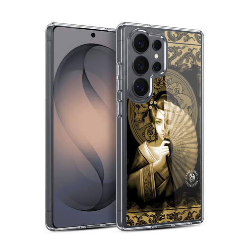 Anne Stokes Oriental Skull Geisha Sepia Soft Gel Case for Samsung Galaxy S26 Ultra