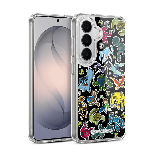 Ben 10: Ultimate Alien Graphics Alien Pattern Soft Gel Case for Samsung Galaxy S26 Plus