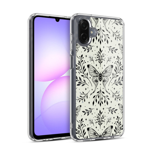 Episodic Drawing Art Mystical Butterfly Pattern Soft Gel Case for Samsung Galaxy A07 4G