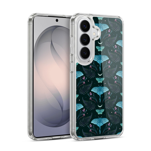 Episodic Drawing Art Emerald Pattern Soft Gel Case for Samsung Galaxy S26
