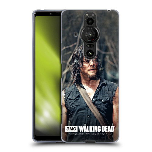 AMC The Walking Dead Daryl Dixon Look Soft Gel Case for Sony Xperia Pro-I