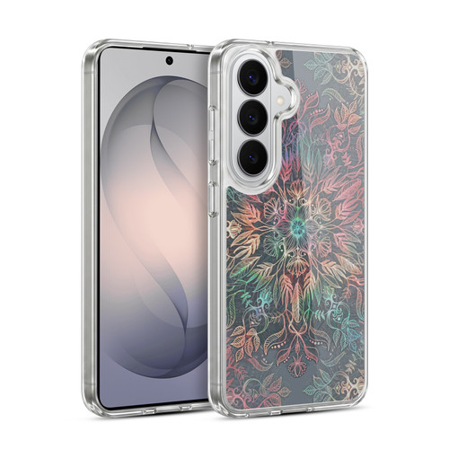Micklyn Le Feuvre Floral Patterns Winter Sunset Mandala Soft Gel Case for Samsung Galaxy S26
