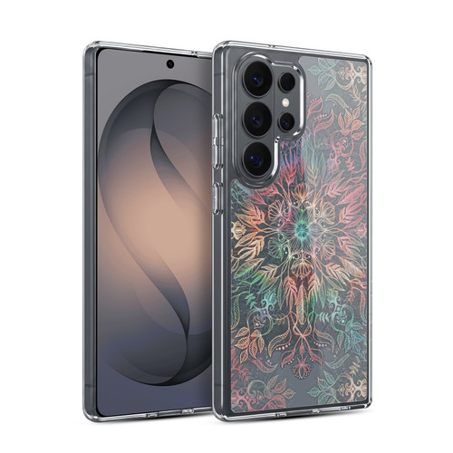 Micklyn Le Feuvre Floral Patterns Winter Sunset Mandala Soft Gel Case for Samsung Galaxy S26 Ultra