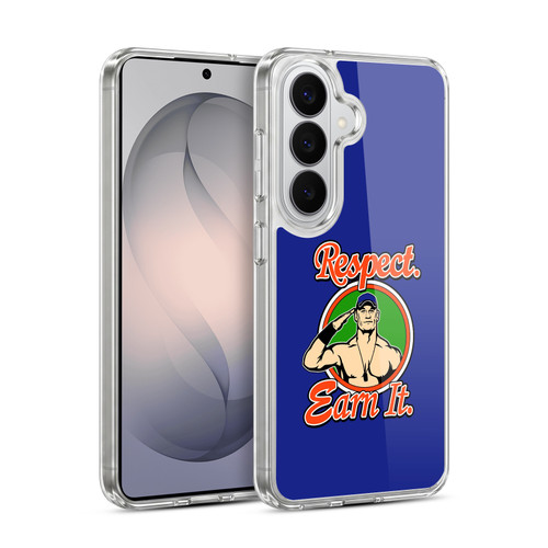 WWE 2017/18 Superstars John Cena Respect Earn It Soft Gel Case for Samsung Galaxy S26 Plus
