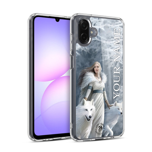 Custom Customised Personalised Anne Stokes Art Winter Guardians Soft Gel Case for Samsung Galaxy A07 4G