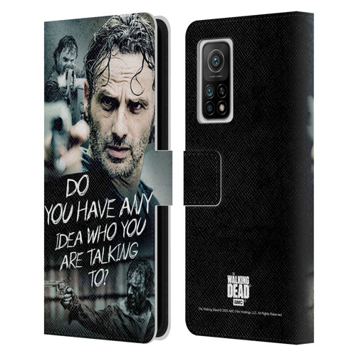 AMC The Walking Dead Rick Grimes Legacy Question Leather Book Wallet Case Cover For Xiaomi Mi 10T 5G