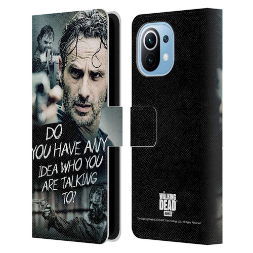 AMC The Walking Dead Rick Grimes Legacy Question Leather Book Wallet Case Cover For Xiaomi Mi 11