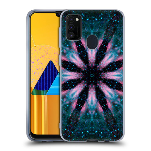 Aimee Stewart Mandala Floral Galaxy Soft Gel Case for Samsung Galaxy M30s (2019)/M21 (2020)