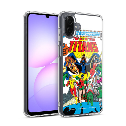 Justice League DC Comics Teen Titans Comic Art New #1 Group Soft Gel Case for Samsung Galaxy A07 4G