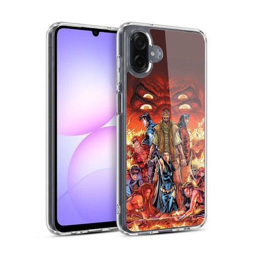 Justice League DC Comics Teen Titans Comic Art #4 Sons Of Trigon Soft Gel Case for Samsung Galaxy A07 4G
