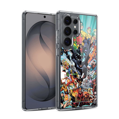 Justice League DC Comics Teen Titans Comic Art #100 Variant Soft Gel Case for Samsung Galaxy S26 Ultra