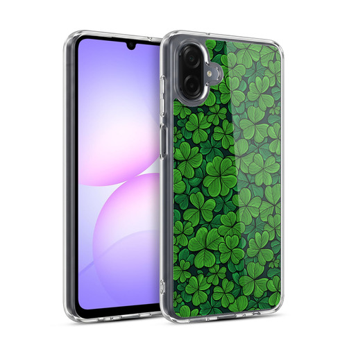Katerina Kirilova Fruits & Foliage Patterns Clovers Soft Gel Case for Samsung Galaxy A07 4G