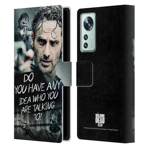 AMC The Walking Dead Rick Grimes Legacy Question Leather Book Wallet Case Cover For Xiaomi 12