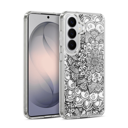 Micklyn Le Feuvre Mandala 3 Shades Of Grey Soft Gel Case for Samsung Galaxy S26