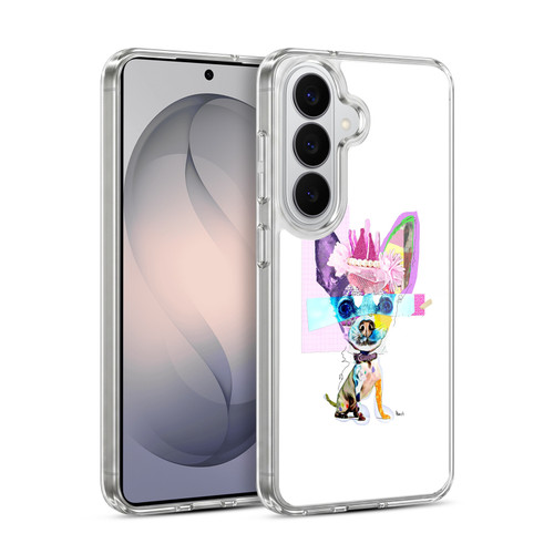 Michel Keck Animal Collage Chihuahua Soft Gel Case for Samsung Galaxy S26