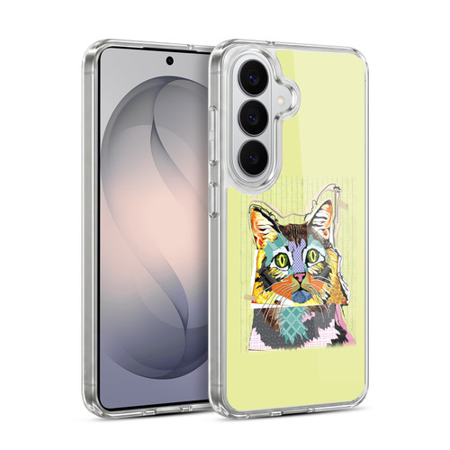 Michel Keck Animal Collage Cat Soft Gel Case for Samsung Galaxy S26 Plus