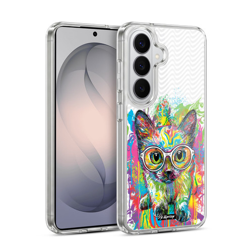 P.D. Moreno Drip Art Cats And Dogs Kitten Colourful Soft Gel Case for Samsung Galaxy S26
