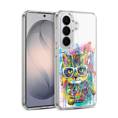 P.D. Moreno Drip Art Cats And Dogs Kitten Walk Soft Gel Case for Samsung Galaxy S26