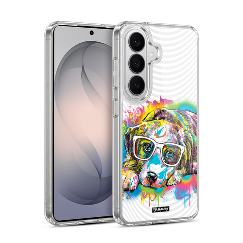P.D. Moreno Drip Art Cats And Dogs Labrador Soft Gel Case for Samsung Galaxy S26