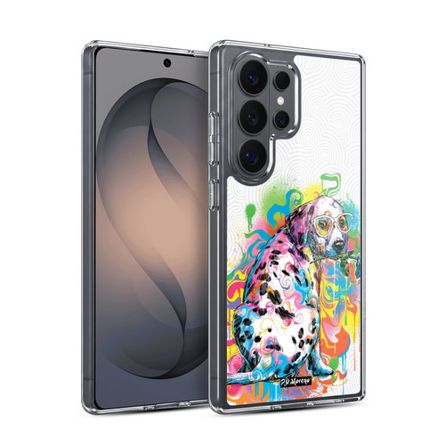 P.D. Moreno Drip Art Cats And Dogs Dalmatian Soft Gel Case for Samsung Galaxy S26 Ultra