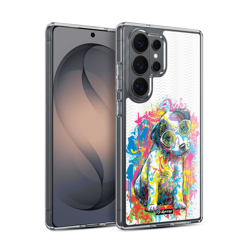 P.D. Moreno Drip Art Cats And Dogs Dog Pose Soft Gel Case for Samsung Galaxy S26 Ultra