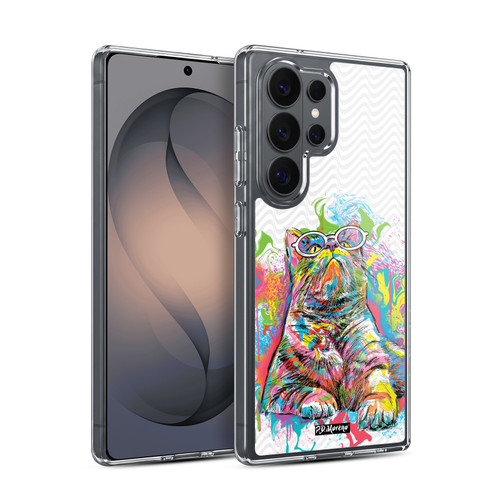 P.D. Moreno Drip Art Cats And Dogs Kitten Up Soft Gel Case for Samsung Galaxy S26 Ultra