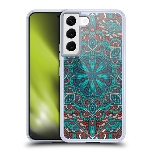 Aimee Stewart Mandala Moroccan Sea Soft Gel Case for Samsung Galaxy S22 5G