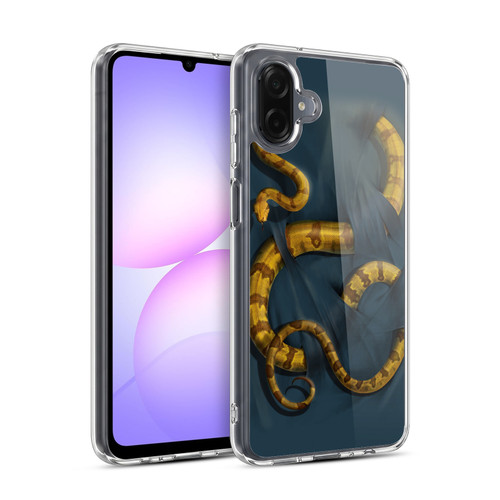 Vincent Hie Animals Snake Soft Gel Case for Samsung Galaxy A07 4G
