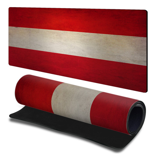 Head Case Designs Football Country Flags 1 Austria Austrian Österreichs Gaming Office Desk PC Keyboard Mouse Mat Pad 23.62 x 11.81 x 0.12 inches (600 x 300 mm) - L