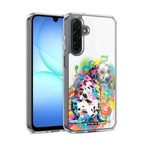 P.D. Moreno Drip Art Cats And Dogs Dalmatian Soft Gel Case for Samsung Galaxy A17 4G / 5G