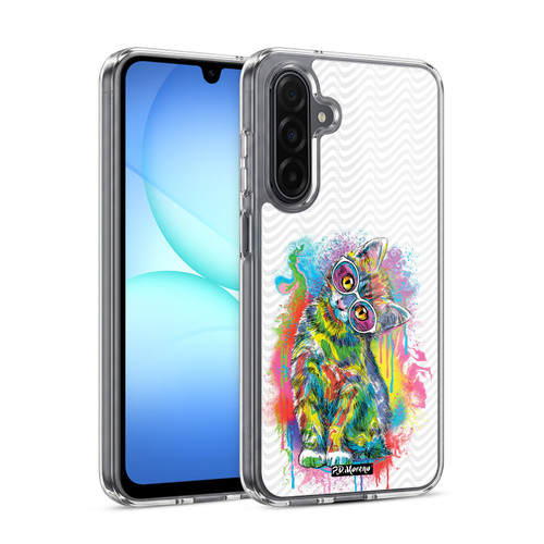 P.D. Moreno Drip Art Cats And Dogs Kitten Pose Soft Gel Case for Samsung Galaxy A17 4G / 5G