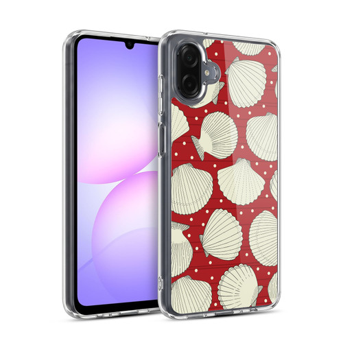 Head Case Designs Marine Patterns 1 Sea Shells Soft Gel Case for Samsung Galaxy A07 4G
