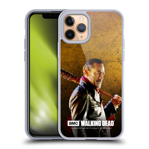 AMC The Walking Dead Negan Lucille 1 Soft Gel Case for Apple iPhone 11 Pro