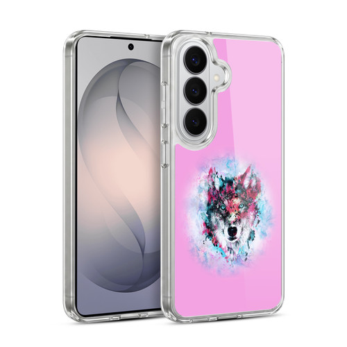 Riza Peker Animal Abstract Wolf Art Soft Gel Case for Samsung Galaxy S26