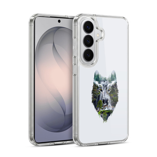 Riza Peker Animal Abstract Wolf Nature Soft Gel Case for Samsung Galaxy S26 Plus