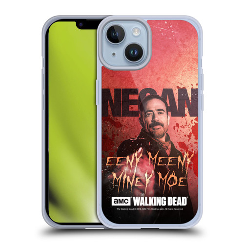 AMC The Walking Dead Negan Eeny Miney Coloured Soft Gel Case for Apple iPhone 14