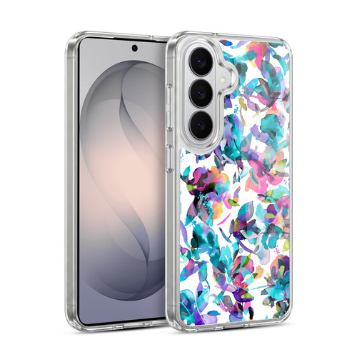 Ninola Botanical Patterns Watery Hibiscus Soft Gel Case for Samsung Galaxy S26 Plus
