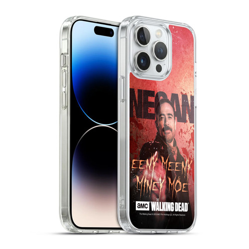 AMC The Walking Dead Negan Eeny Miney Coloured Soft Gel Case for Apple iPhone 14 Pro Max & MagSafe