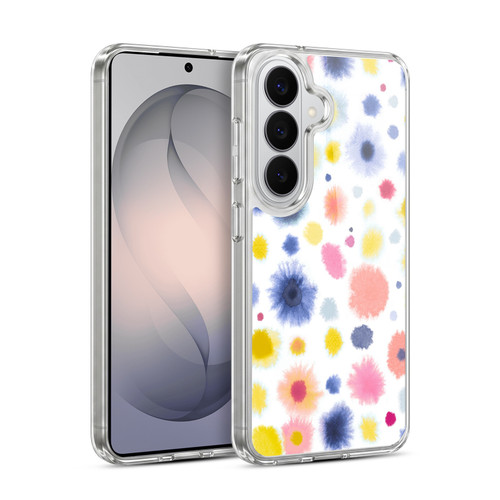 Ninola Pattern Abstract Watercolor Dots Soft Gel Case for Samsung Galaxy S26 Plus