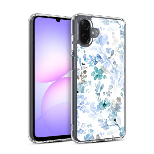 Ninola Wild Grasses Blue Plants Soft Gel Case for Samsung Galaxy A07 4G